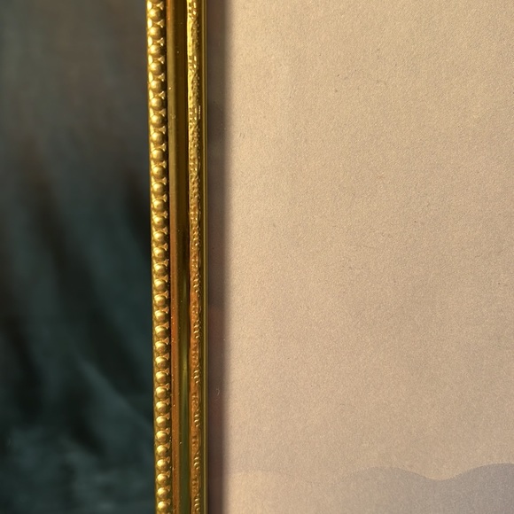 Set/2 VTG Gold Picture Frames - Picture 2 of 4